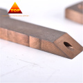Customize Tungsten Copper Electrodes CuW Alloy Contacts For Resistance Welding